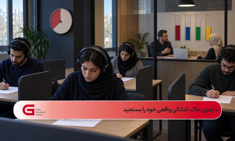 برگزاری آزمون آزمایشی آیلتس و بررسی عملکرد چهار مهارت