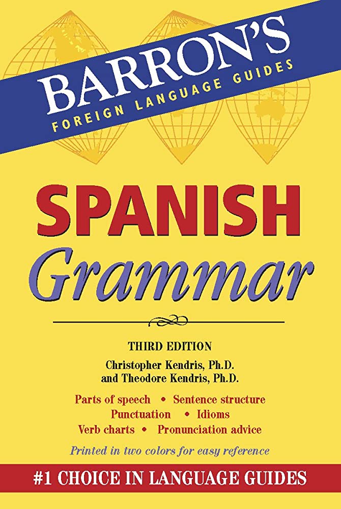 کتاب آموزشی Barron’s Spanish Grammar