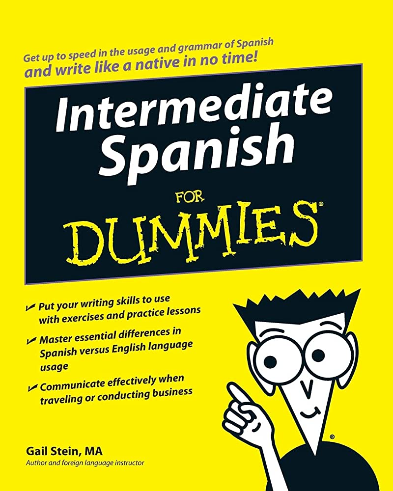 کتاب آموزشی Intermediate Spanish for Dummies