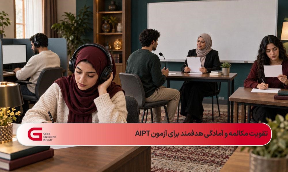 تمرین مهارتهای شنیداری، گفتاری و نوشتاری برای آزمون زبان عربی AIPT
